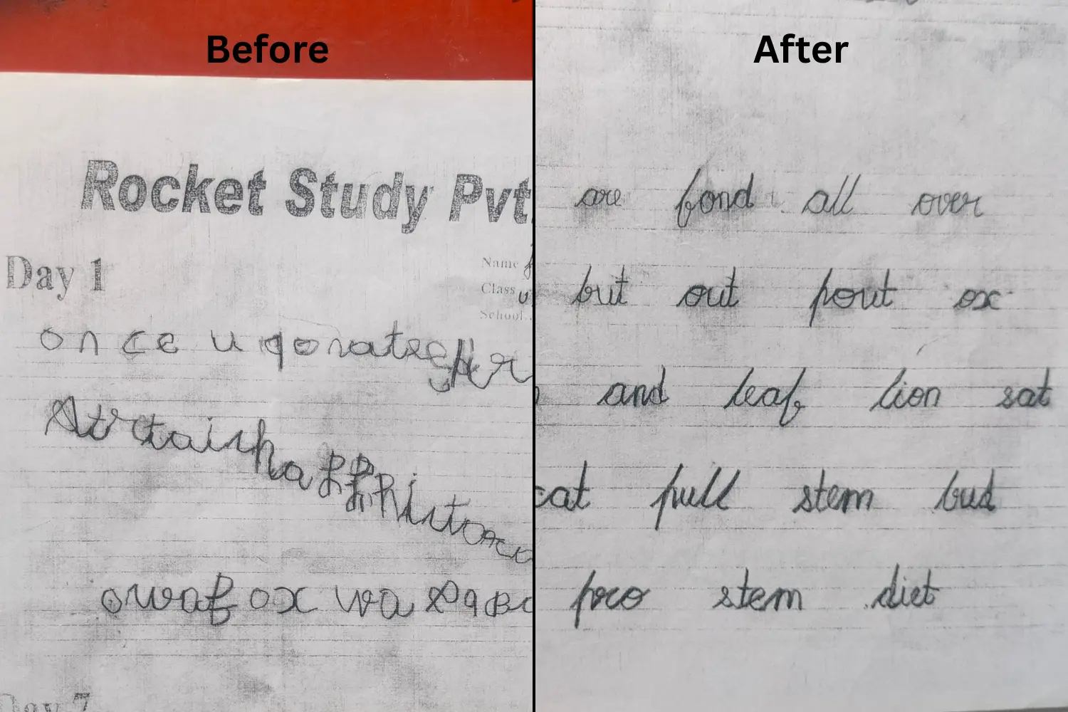 Before After 4